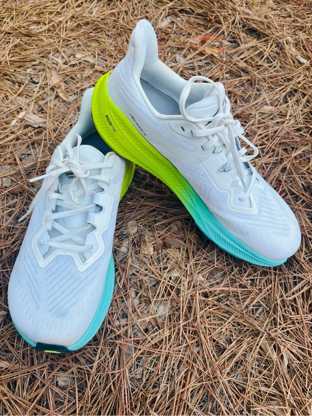 Altra White Men’s Running Shoes White & Lime size 10.5 - Picture 4 of 11